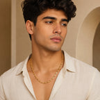 Lotus Link Chain for Men's