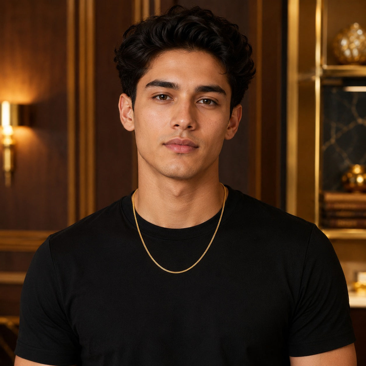 Fox Gold Chain For Men's