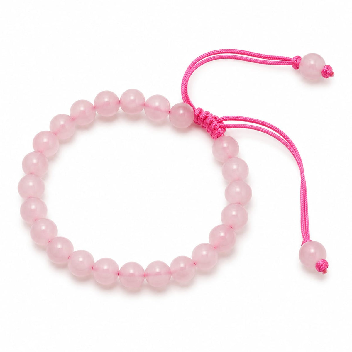 Spiry Rose Quartz Bracelet for Women & Men