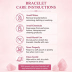 Spiry Rose Quartz Bracelet for Women & Men