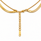 Gold Layered G Pendant Necklace