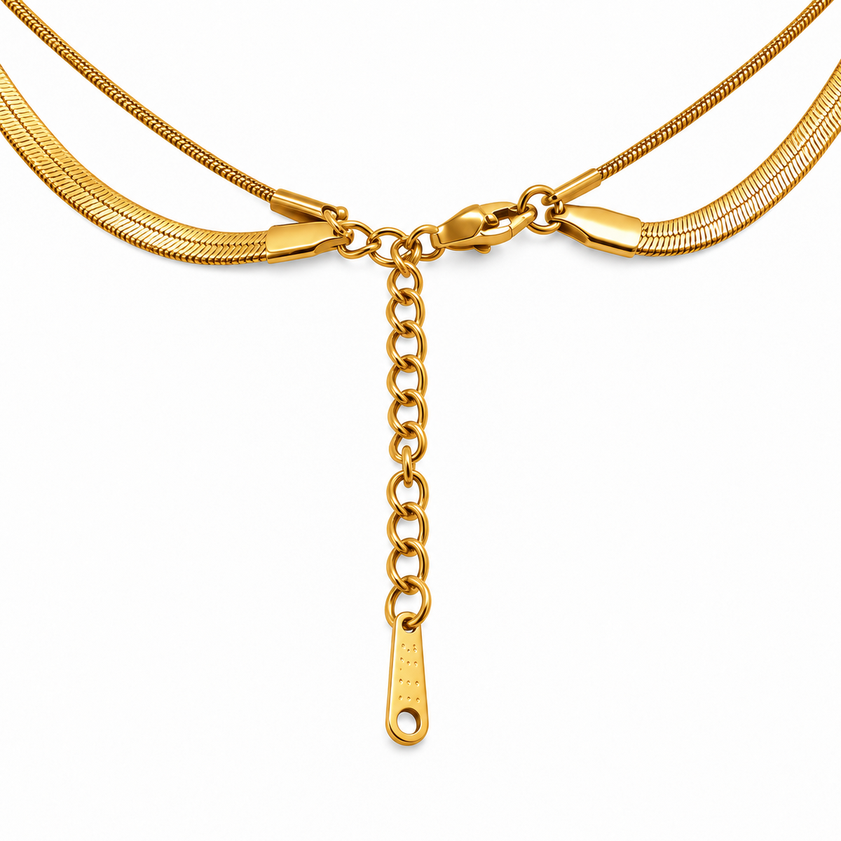 Gold Layered G Pendant Necklace