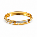Gold & Silver Designer Textured Kada