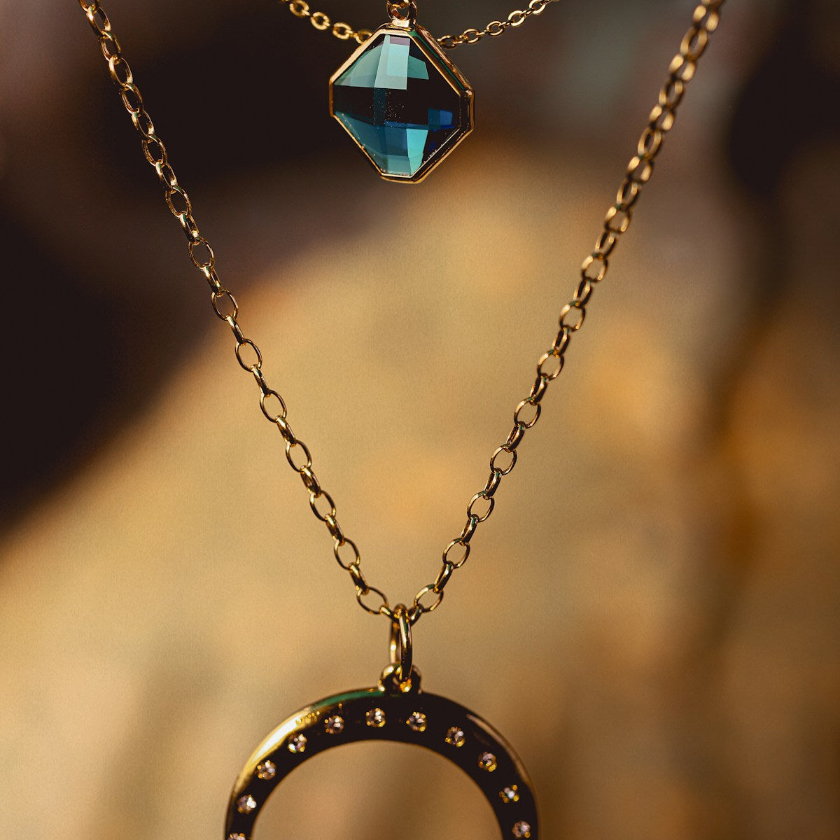 Demo image for Antique Gold Infinity Chain